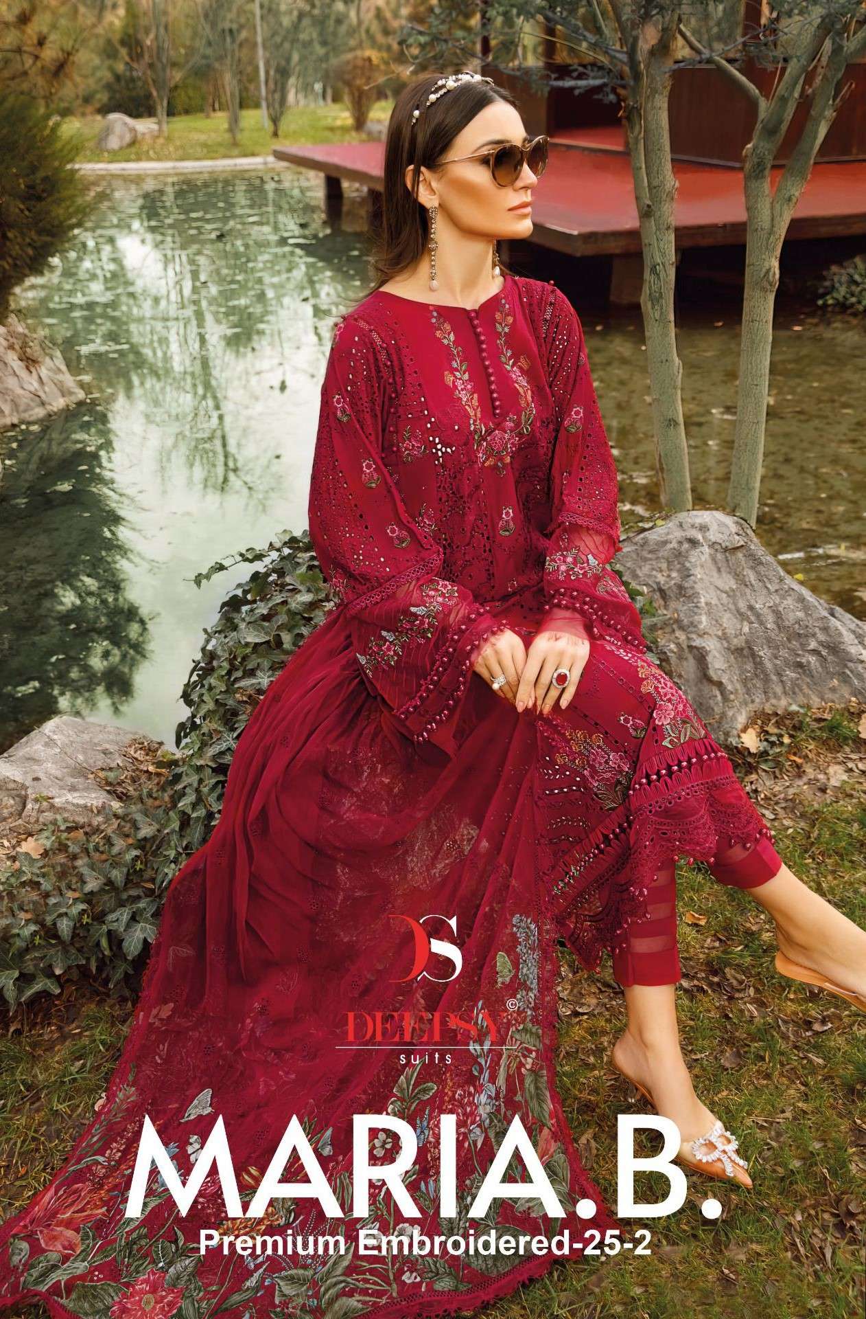 Maria B Premium Embroidered 25-2   DEEPSY SUITS
